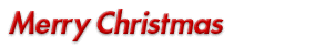 Merry Christmas